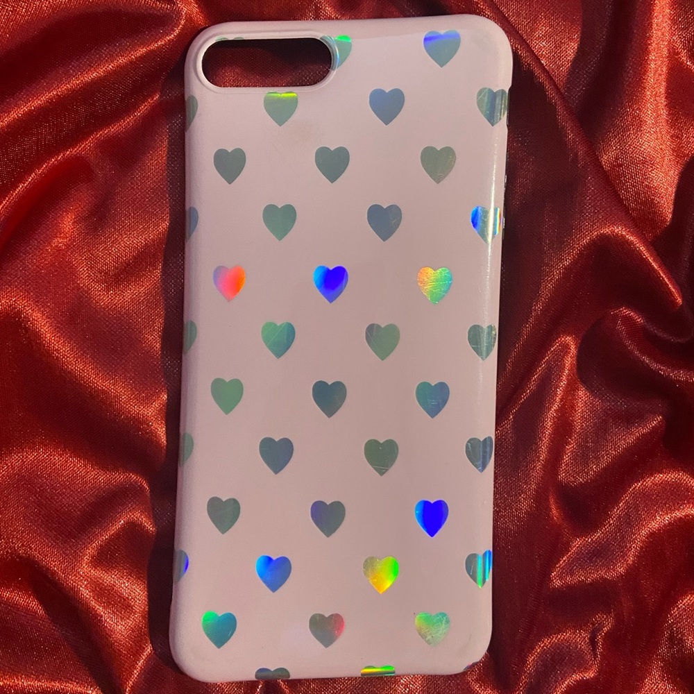 HOLOGRAPHIC HEART CASE